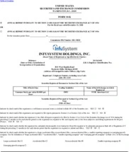 Infusystem Holdings
