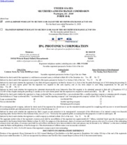 IPG Photonics Corporation