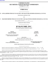 IF Bancorp, Inc.