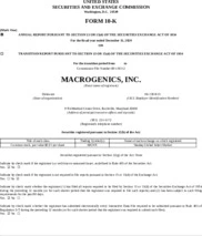 MacroGenics Inc
