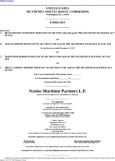 Navios Maritime Partners L.P.