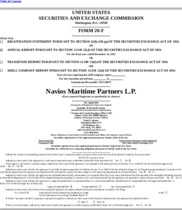 Navios Maritime Partners L.P.