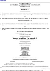 Navios Maritime Partners L.P.