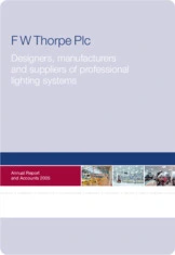 FW Thorpe Plc