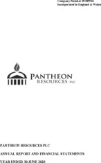 Pantheon Resources