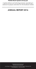 Pebble Beach Systems Group plc