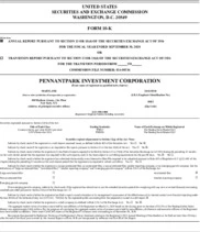 Pennantpark Investment Corp.