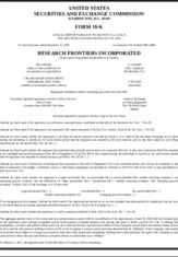 Research Frontiers Inc.