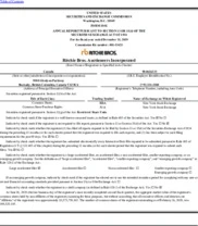 Ritchie Bros. Auctioneers Incorporated