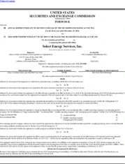 Select Water Solutions, Inc.