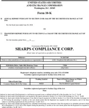 Sharps Compliance Corp.