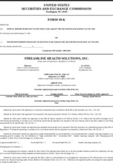 Streamline Health Solutions, Inc.