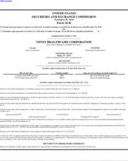 Tenet Healthcare Corp.