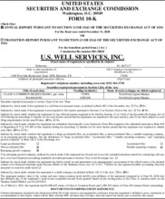 U.S. Well Services, Inc.
