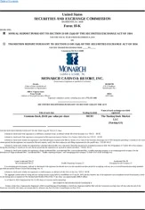 Monarch Casino & Resort Inc.