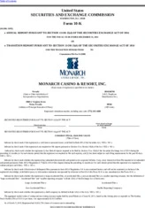 Monarch Casino & Resort Inc.