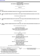 Bright Scholar Education Holdings Limited