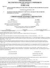 Christopher & Banks Corporation