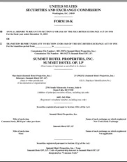 Summit Hotel Properties Inc.