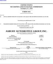 Asbury Automotive Group, Inc.