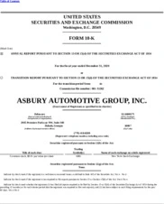 Asbury Automotive Group, Inc.