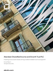 Aberdeen Diversified Income And Growth Trust plc