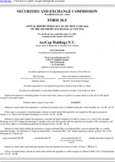 AerCap Holdings N.V.