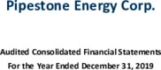 Pipestone Energy Corp