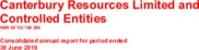 Canterbury Resources