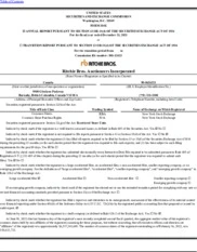 Ritchie Bros. Auctioneers Incorporated