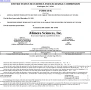 Alimera Sciences, Inc.