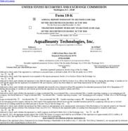 AquaBounty Technologies, Inc.