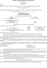 Cadence Bancorporation