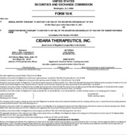 Cidara Therapeutics Inc