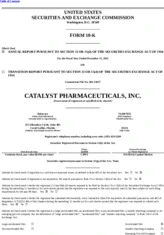 Catalyst Pharmaceutical Partners Inc.