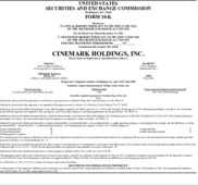 Cinemark Holdings
