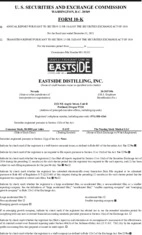 Eastside Distilling, Inc.