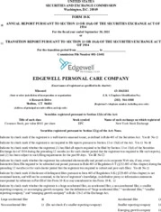 Edgewell Personal Care Co