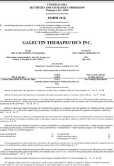 Galectin Therapeutics Inc.
