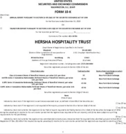 Hersha Hospitality Trust