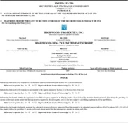 Highwoods Properties Inc
