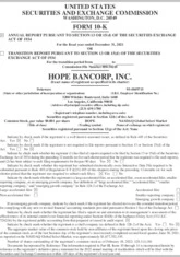 Hope Bancorp, Inc.