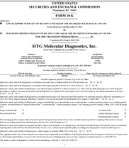HTG Molecular Diagnostics, Inc.