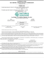 Natures Sunshine Products