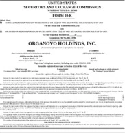 Organovo Holdings Inc
