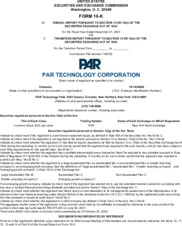 PAR Technology Corp.