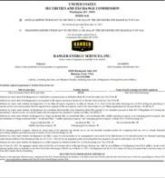Ranger Energy Services, Inc.