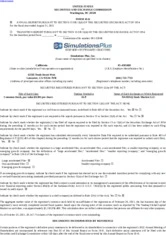Simulations Plus, Inc.