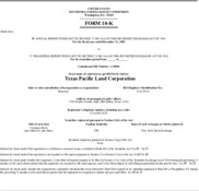 Texas Pacific Land Trust