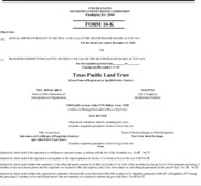 Texas Pacific Land Trust